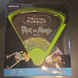 2 For $15 ⭐️ Trivial Pursuit Rick and Morty Edition